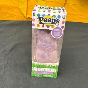Peeps Vanilla Bath Bomb with Surprise Charm